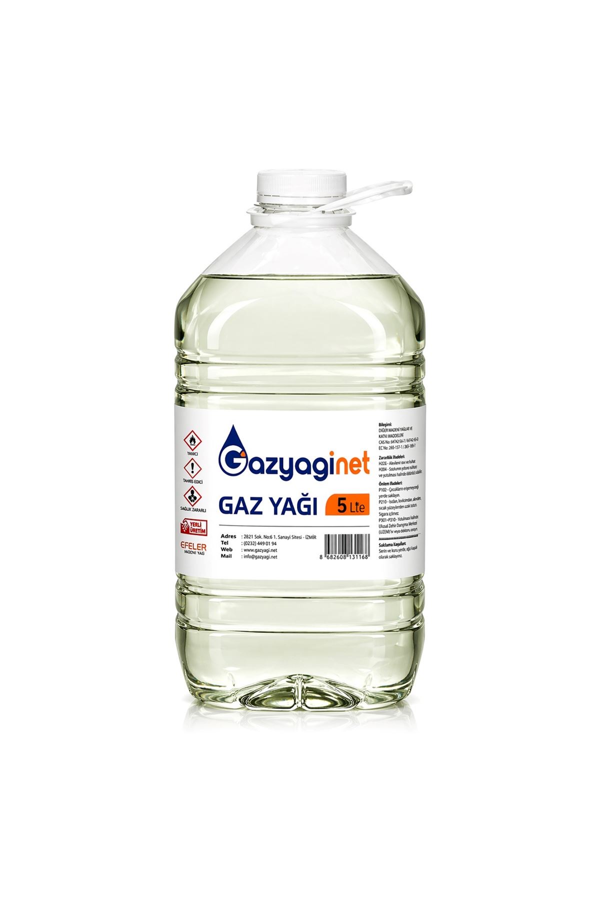 Gazyağı Kerosen 5 Litre 