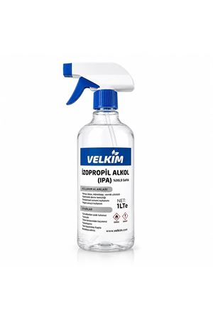 İzopropil Alkol İpa Trigerli Şise 1 Litre Saflık %99,9